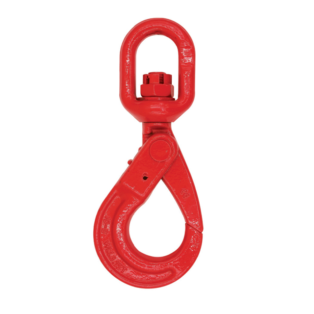 1 Leg Lifting Chain Sling - Swivel Selflock Hook - G80