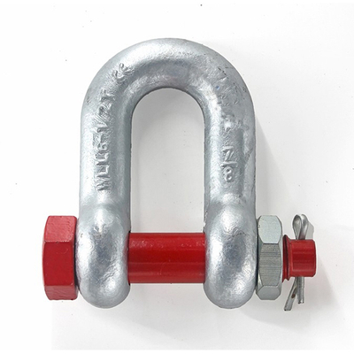 S6 High Strength Bolt type Dee Shackle Chain Rigging for anchor chain